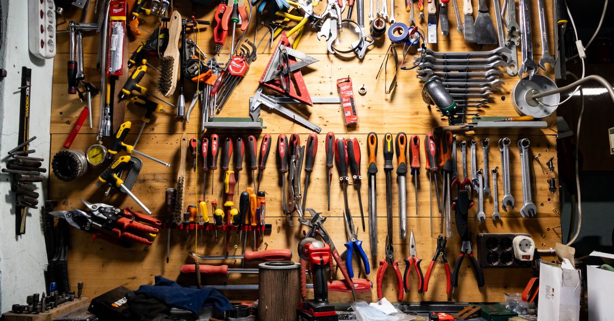 Garage Workbench Organization That Actually Sticks